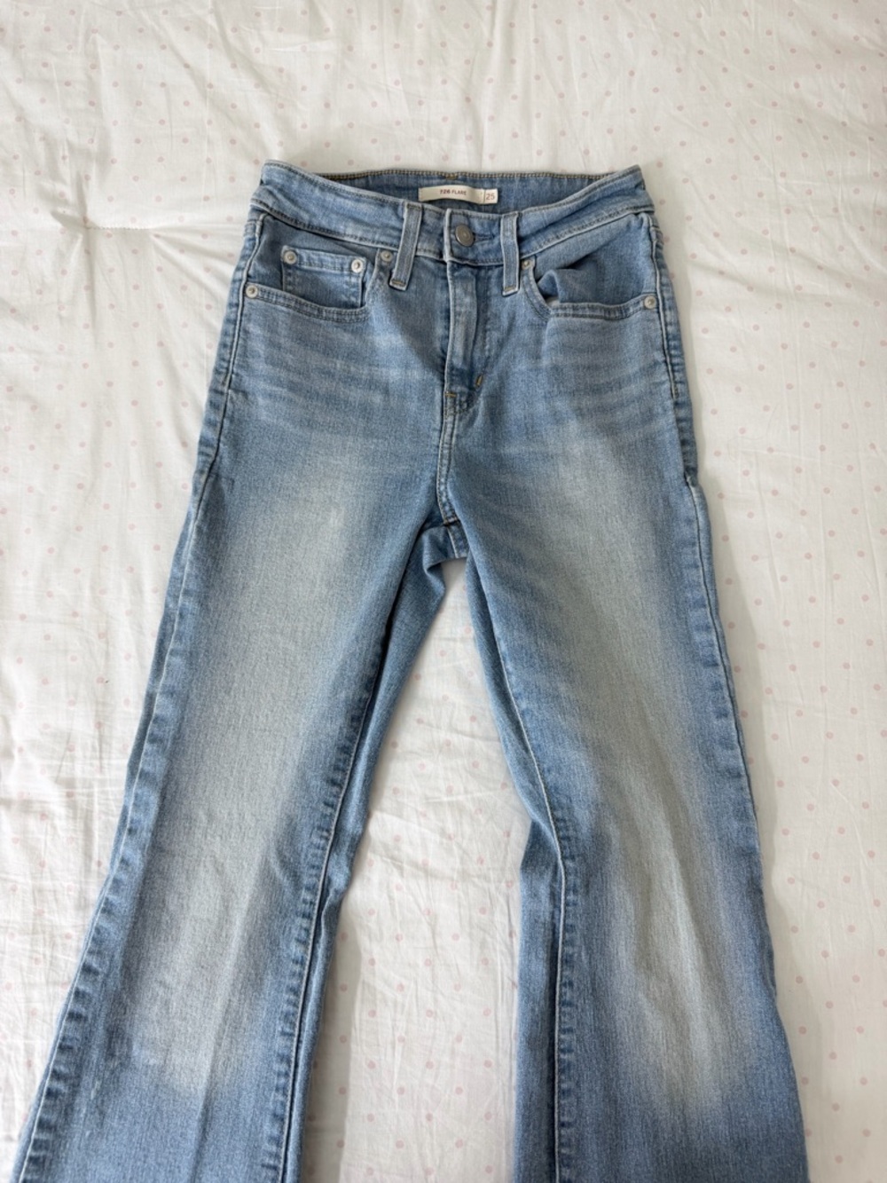 Levi Light Wash Women's Jeans - Flare